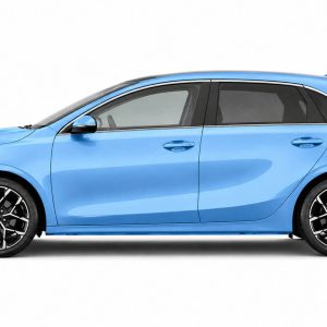 Kia hetchback mėlynas