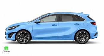 Kia hetchback mėlynas