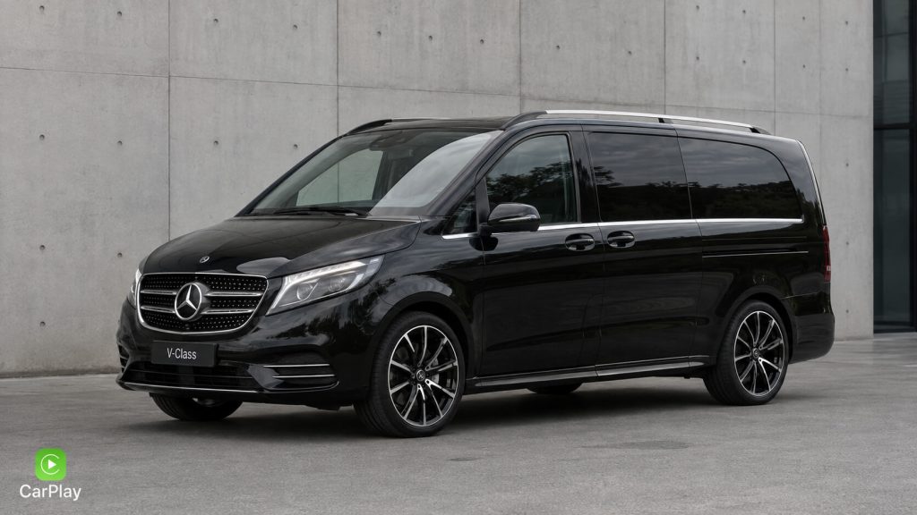 MB V-Class naujas modelis juodas