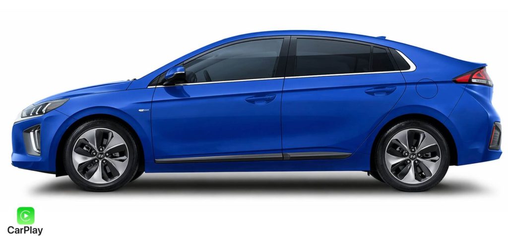 Hyundai Ioniq mėlynos spalvos