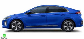 Hyundai Ioniq mėlynos spalvos