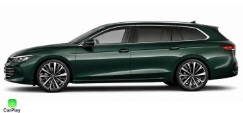 VW Passat žalios spalvos