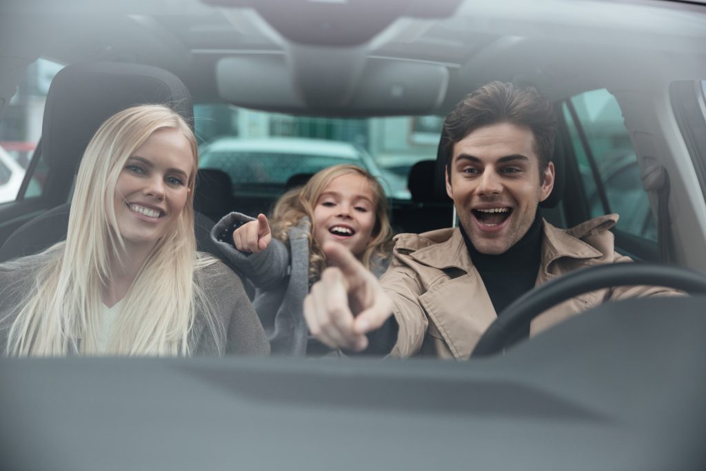 Seima issinuomavus automobili megaujasi kelione