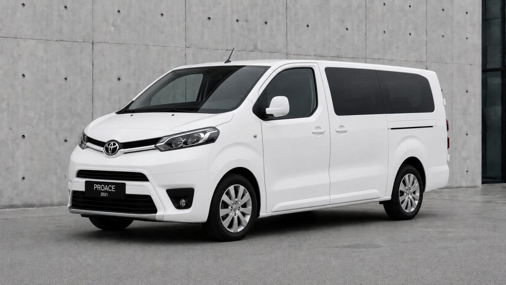 Toyota Proace 2021 baltas