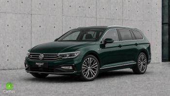 VW Passat žalios spalvos